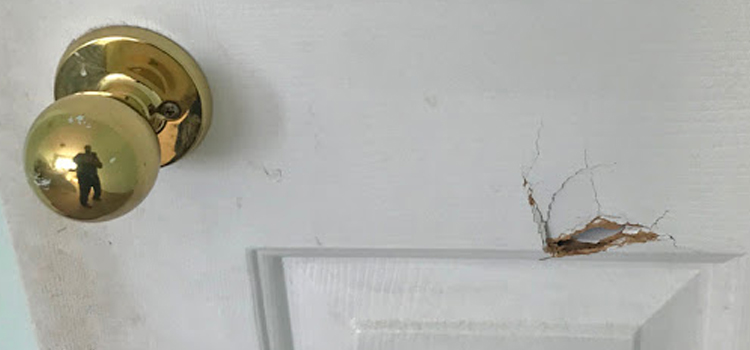 interior door hole repair Burbank